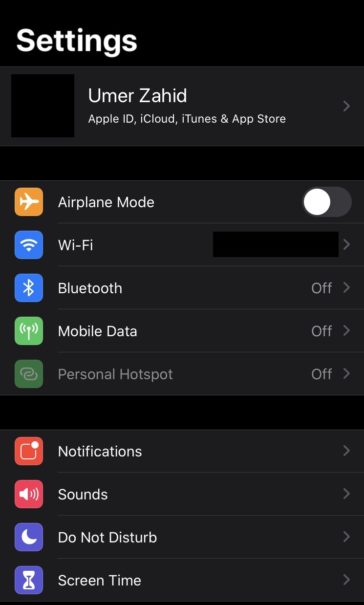 iphone transfer to new phone not working
