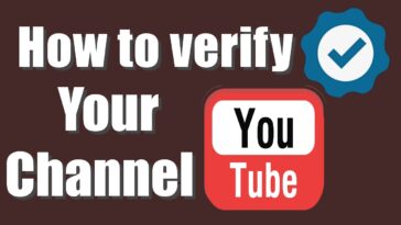 How To Verify YouTube Channel