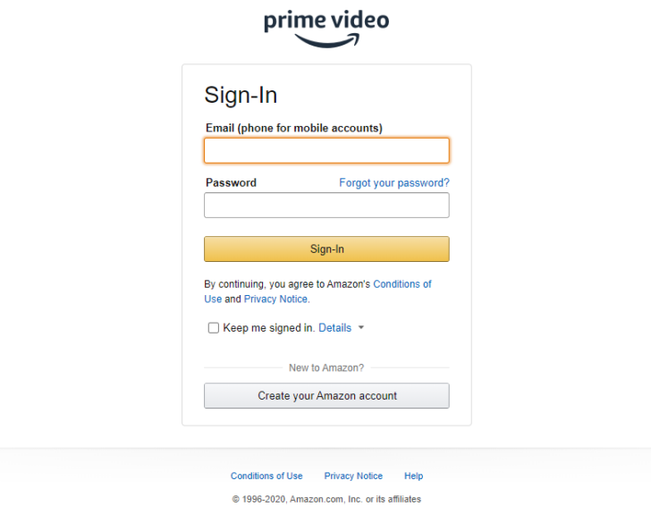 how to set otp for amazon prime