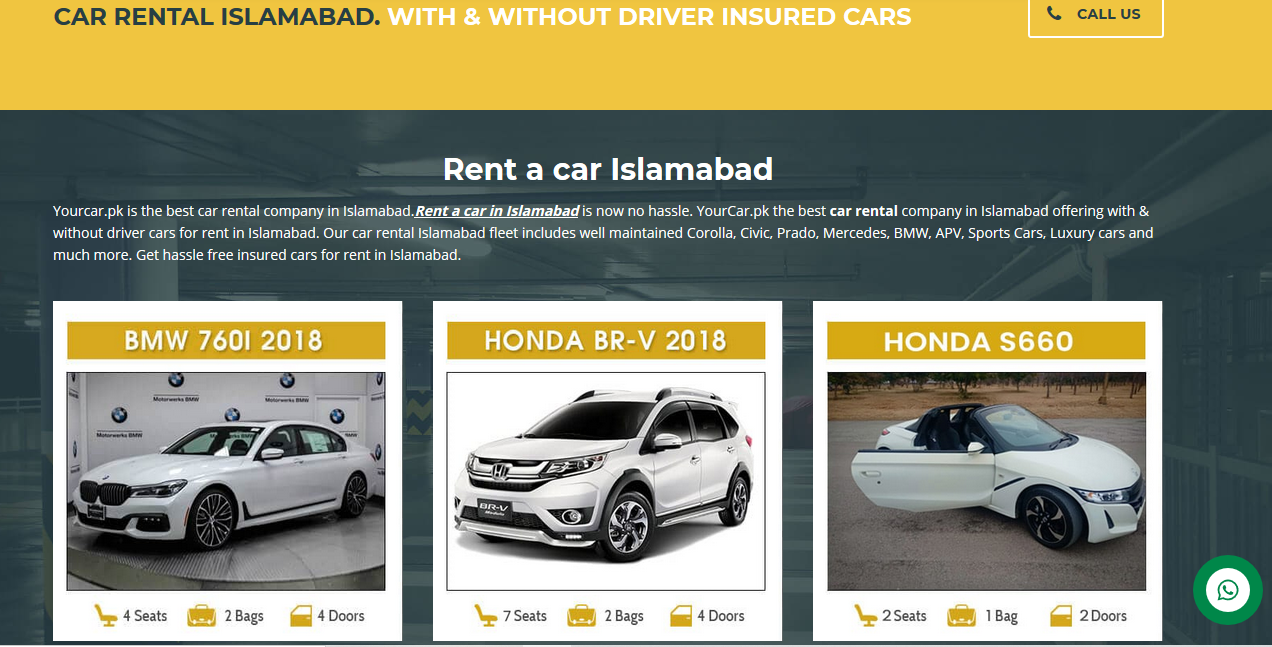 Cars In Islamabad | ProPakistani