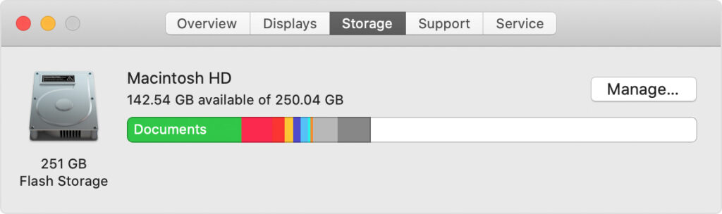How to Check Hard Disk Space On macOS