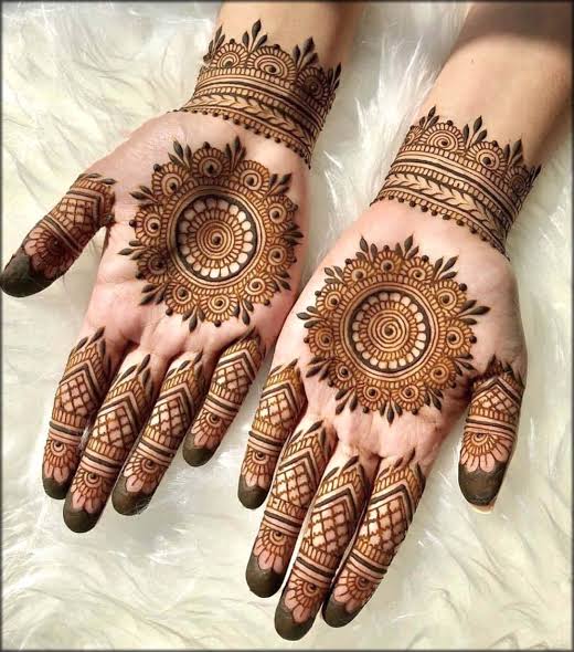 Arabic Mehndi Design: Simple Arabic Mehndi Design 2024 - Mehndi Design  Simple