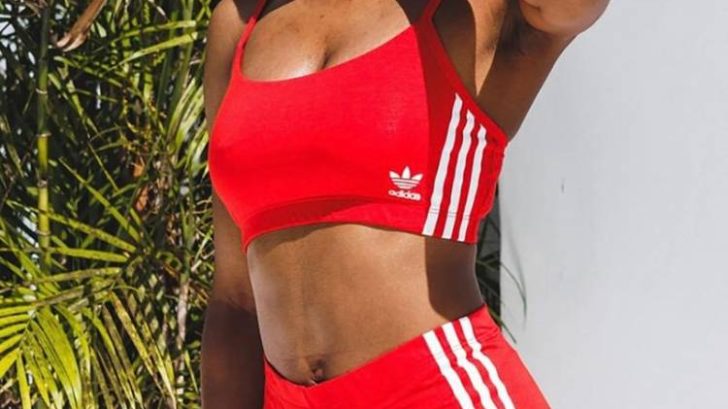 Adidas Red Undergarments