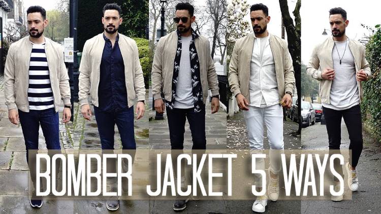 Five ways to wear a bomber jacket