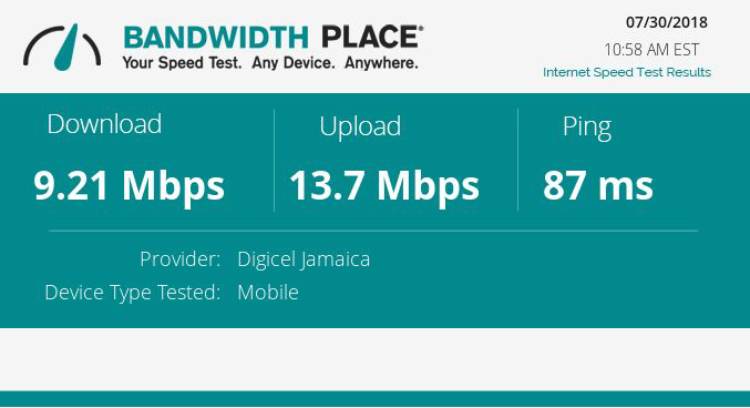 site to check internet speed