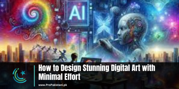 Design digital art with ai