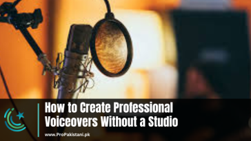 How to Create Professional Voiceovers Without a Studio