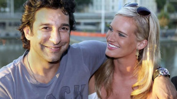 Shaniera Akram and Wasim Akram