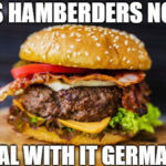donald trump hamburgers