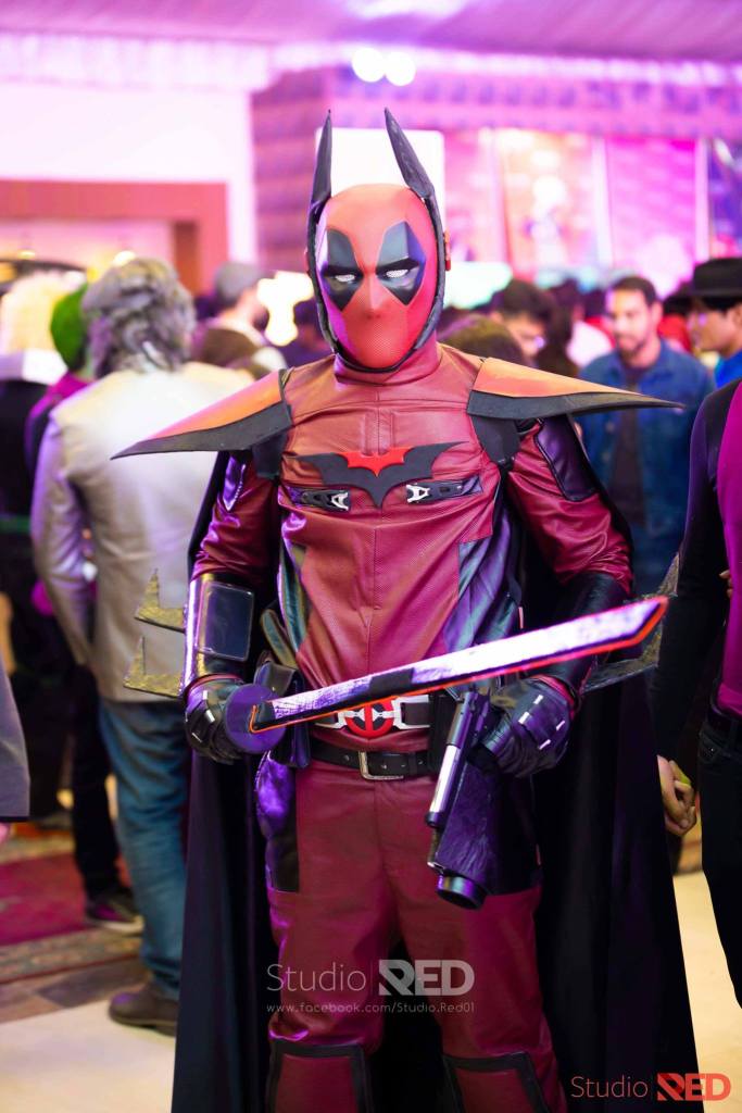 Cosplayer dressed as Daredevil at TwinCon'19