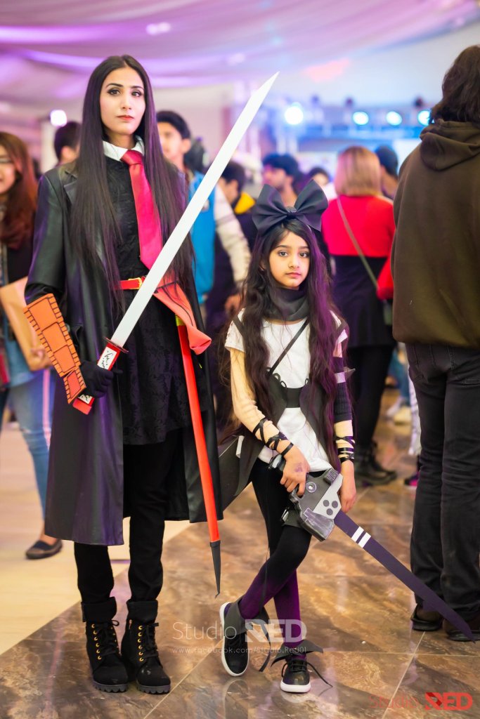 Cosplayers in Islamabad