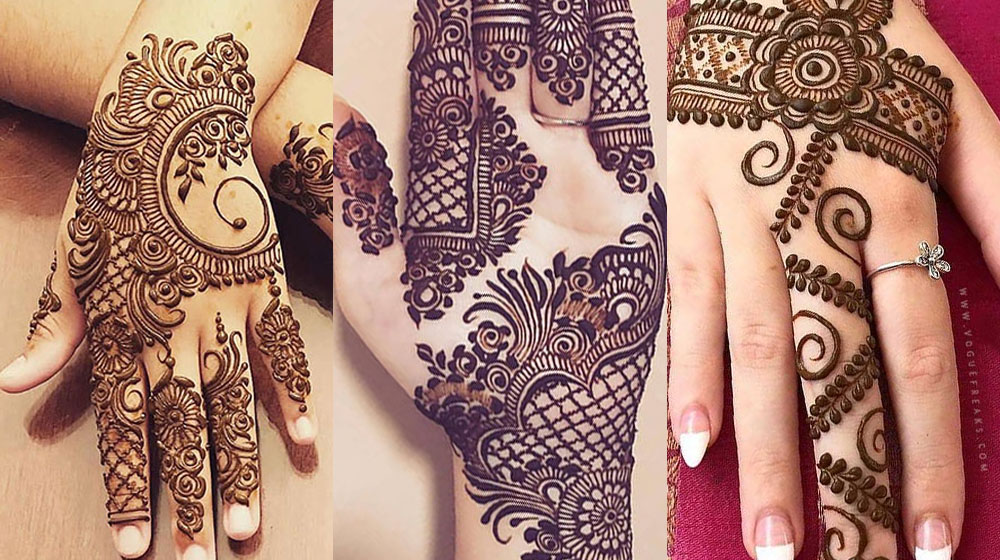 65 Fresh and Latest mehndi designs to try This festive season | Bling  Sparkle