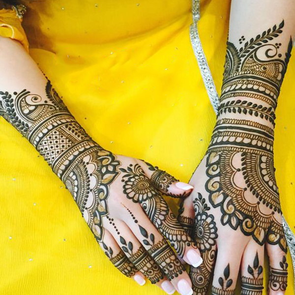 Indian Mehndi design full hands