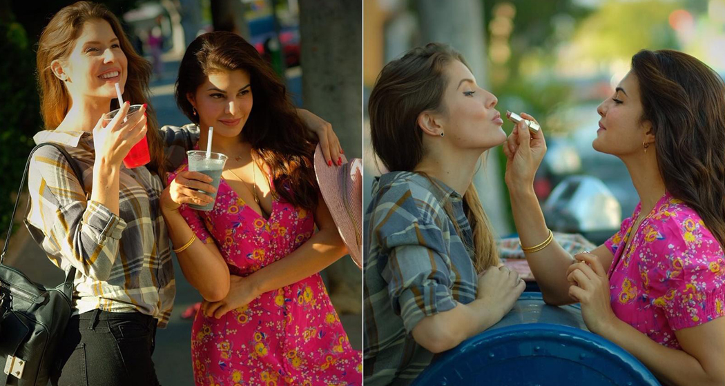 Jacqueline Fernandez and Amanda Cerny