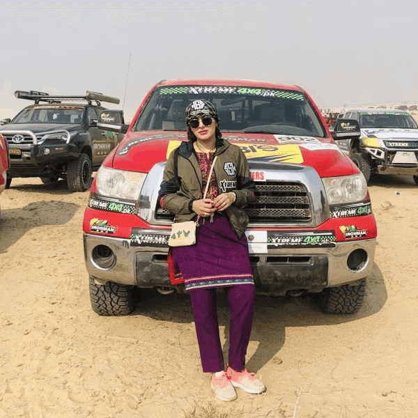 Salma Marwat Khan winner of Chakwal 4x4 challenge off-road rally