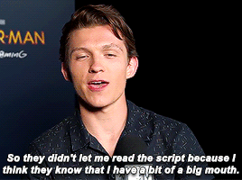 Tom Holland gives Marvel Spoilers