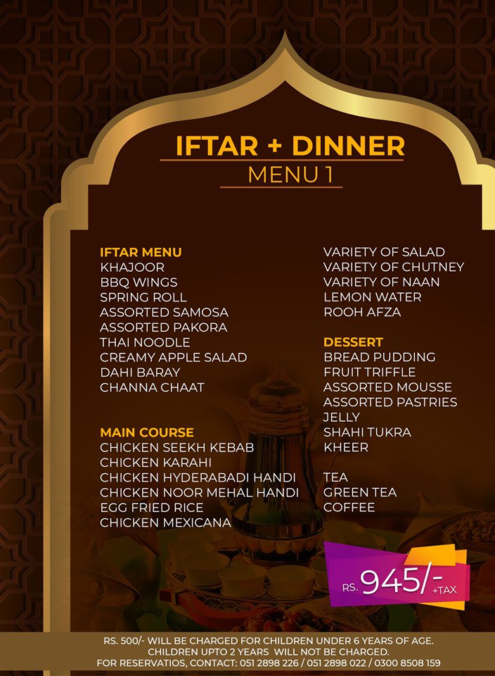 La_Montana_Restaurant_Iftar_Dinner_Deal_2019 