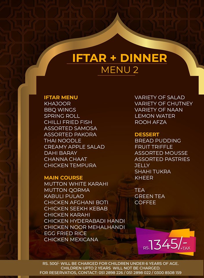 La_Montana_Restaurant_Iftar_Dinner_Deal_2019 
