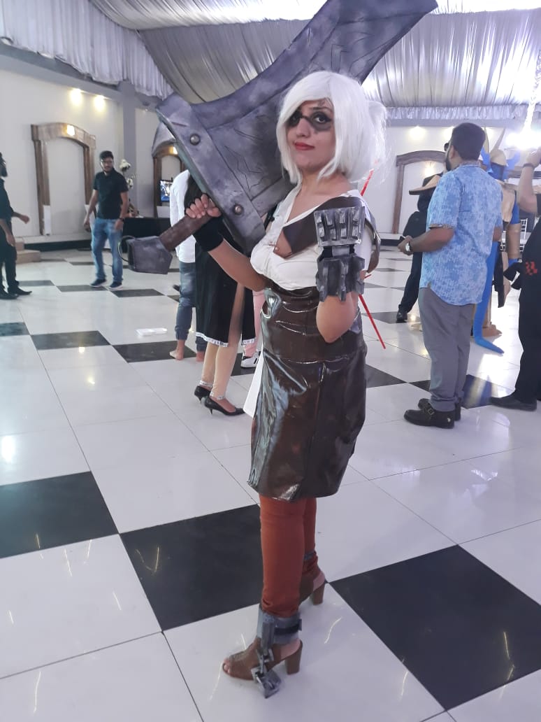 Gaming cosplayer at ICon 2019