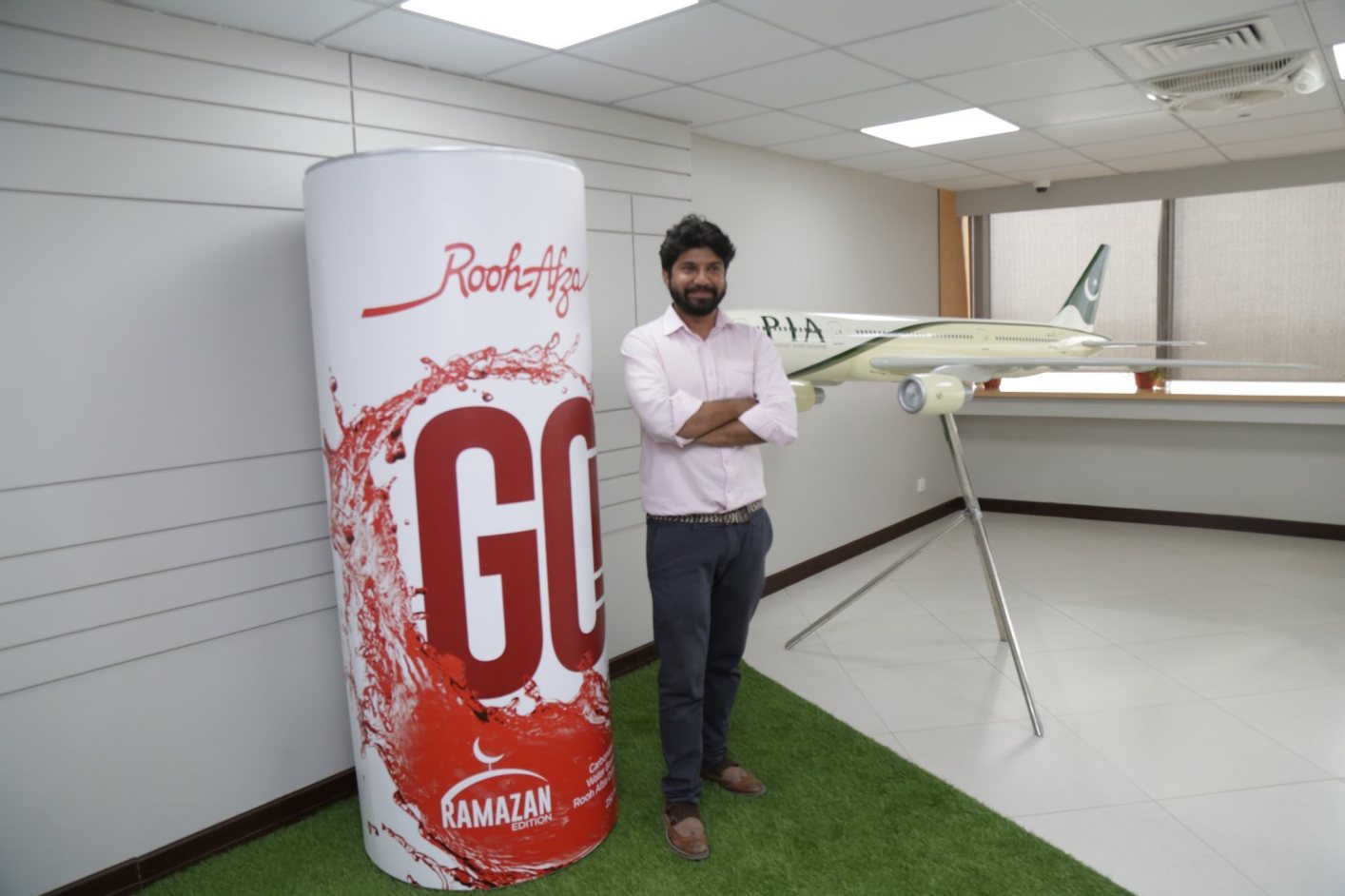 Rooh Afza Go launch with PIA