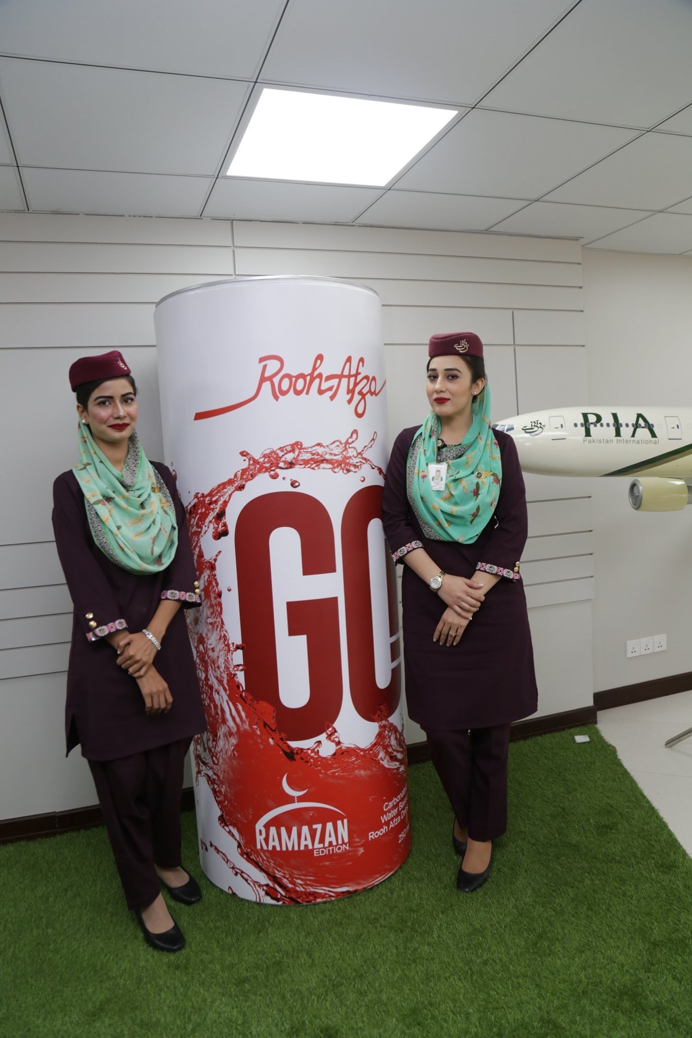 Rooh Afza Go carbonated drink PIA