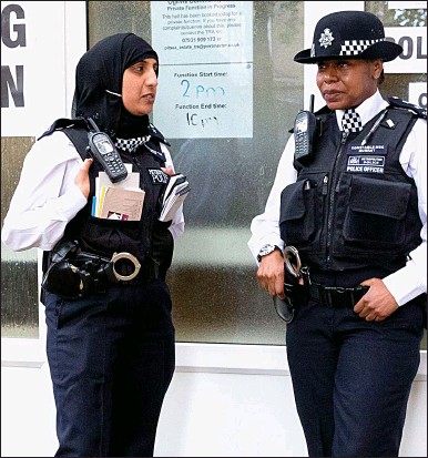 Scotland Police in Hijab