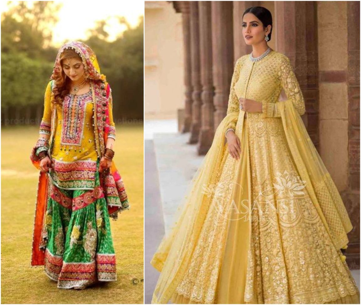 Latest Mehndi Dresses That Make Us Go Wow [Pictures] - Lens