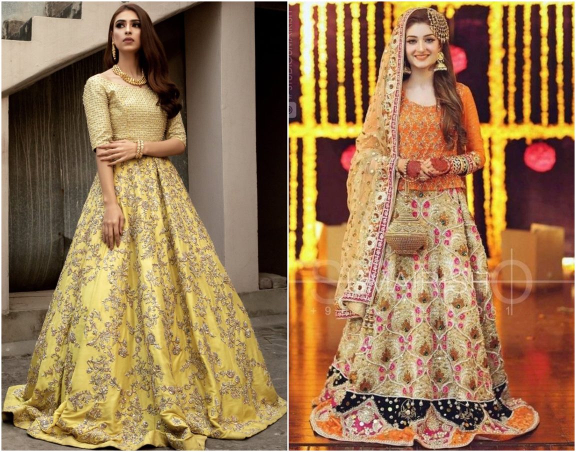 Latest Mehndi Dresses That Make Us Go Wow [Pictures] - Lens