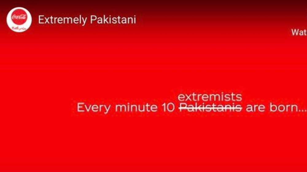 Coca Cola's Extremist Pakistani TVC