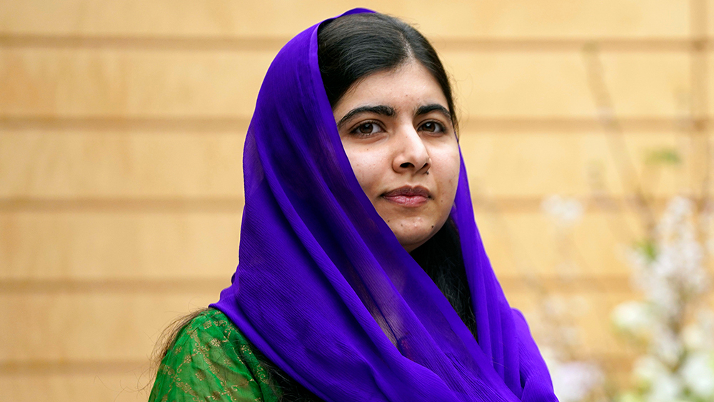 Nobel Peace Prize laureate Malala Yousafzai