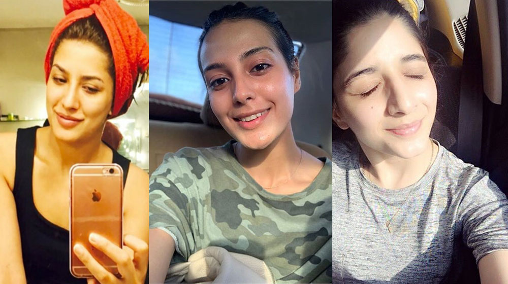 These Pakistani Celebrities Share Their No Makeup and - Lens
