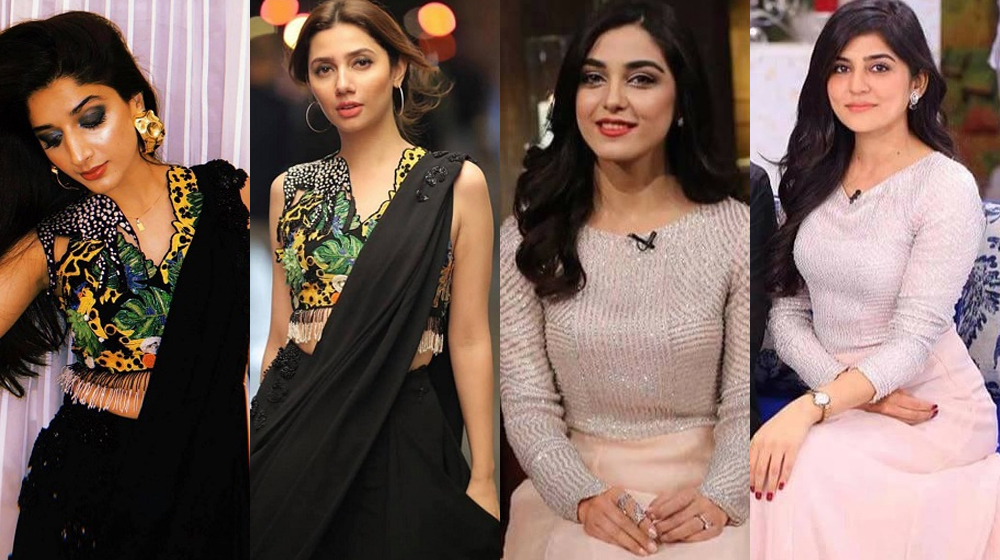 pakistani celebrities with sane outfit