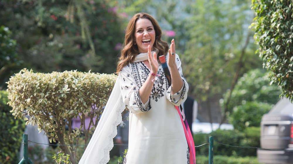 Kate Middleton thanks Elan for Pakistan Tour outfit.