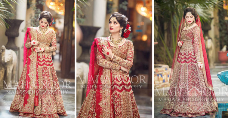 Neelum Muneer Looks Drop Dead Gorgeous In Bridal Shoot [pictures] Lens