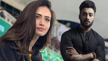 Umair Jaswal and Sana Javed