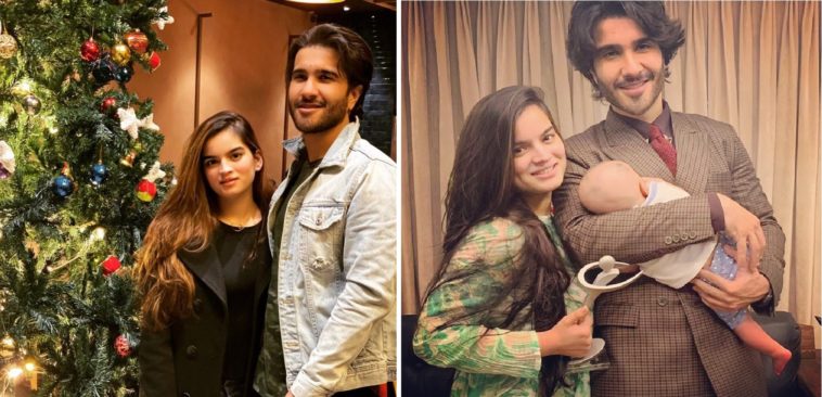 Feroze Khan Shares Quality Time With Wife And Son [Pictures] - Lens