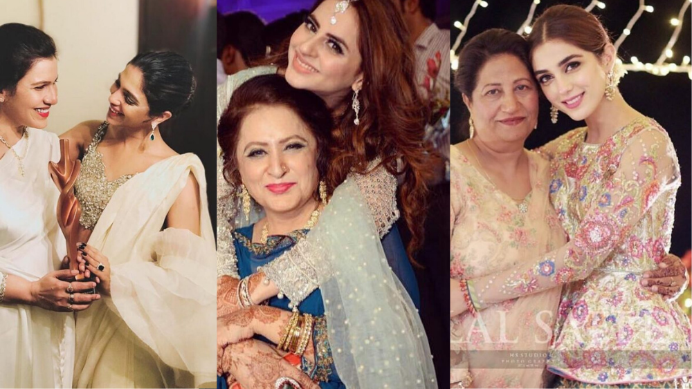 When Pakistani Actresses and Their Mothers Looked Great Together [Pictures]  - Lens