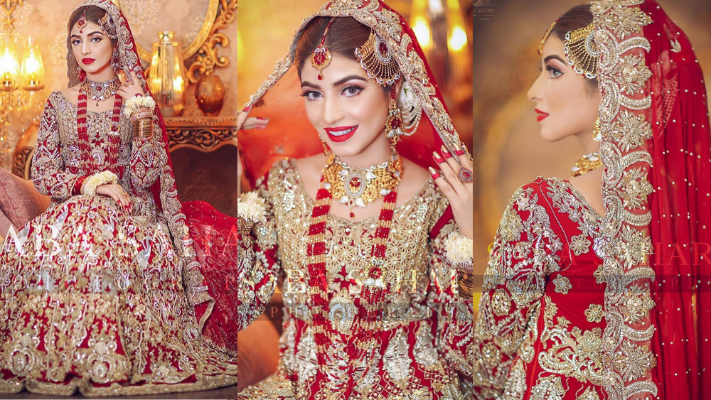 Kinza Hashmi bridal look