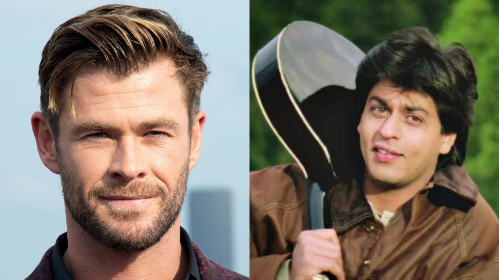 Chris Hemsworth recites Shah Rukh Khan's dialogue