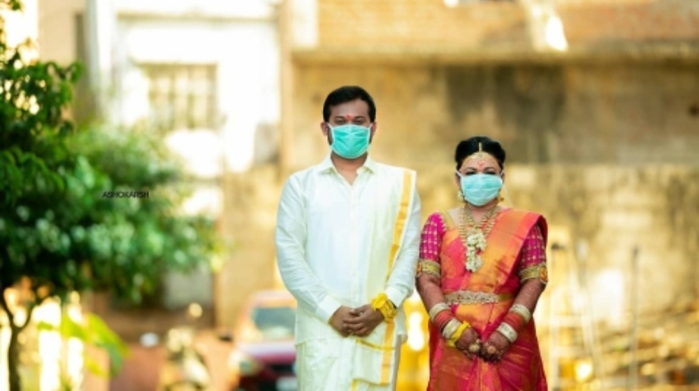 Coronavirus wedding