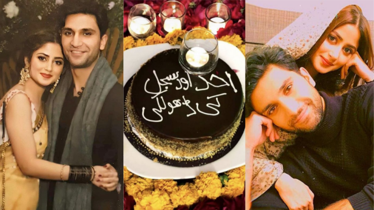 Sajal Aly And Ahad Raza Mir Are Already Playing Bride And Groom Pictures Lens