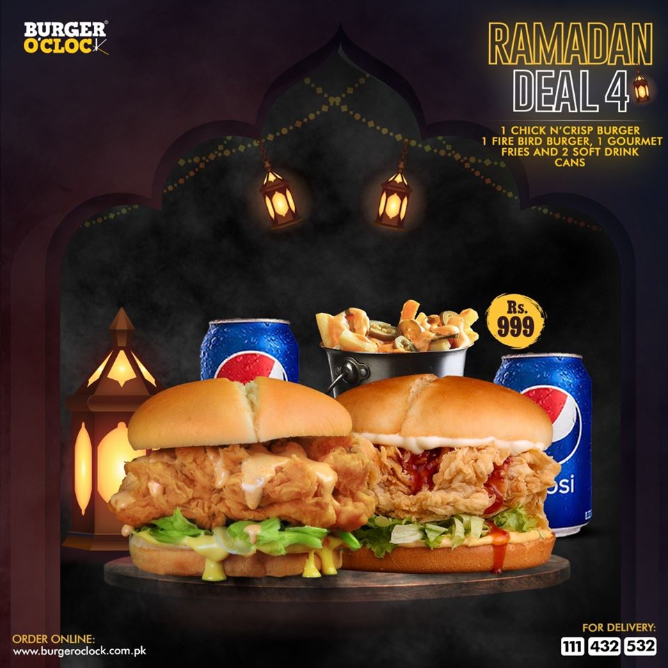 Burger O’Clock Karachi