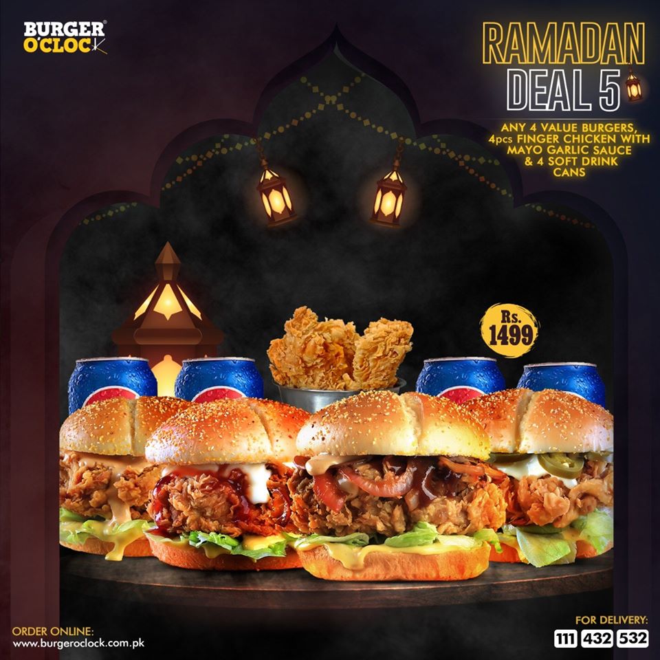 Burger O’Clock Karachi