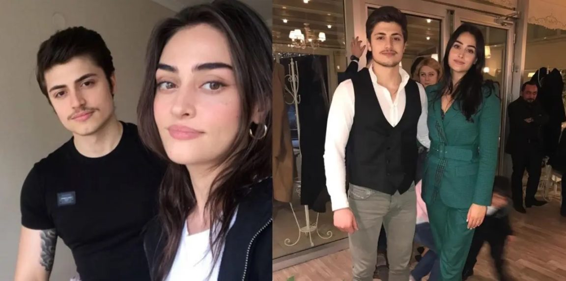 beautiful Esra Bilgic with her handsome brother Ali Bilgic