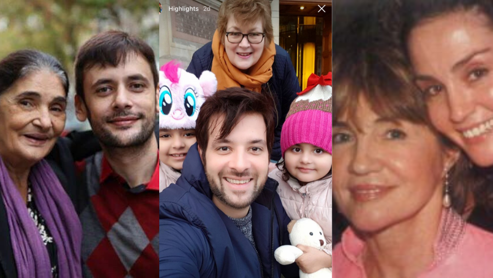 pakistani celebrity's parents who are foreigners