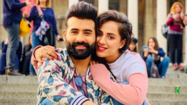 Maham Aamir and Faizan Sheikh