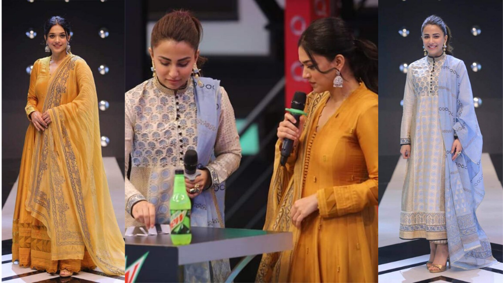 Sanam Jung and Ushna Shah