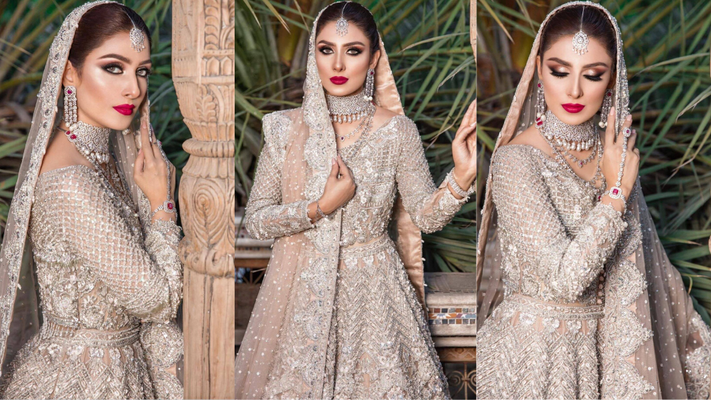 ayeza khan in another bridal shoot