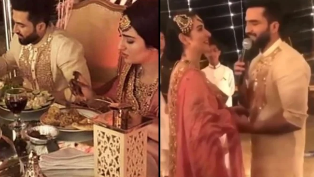 Sarah Khan and Falak Shabir