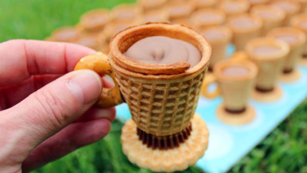 edible tea cups